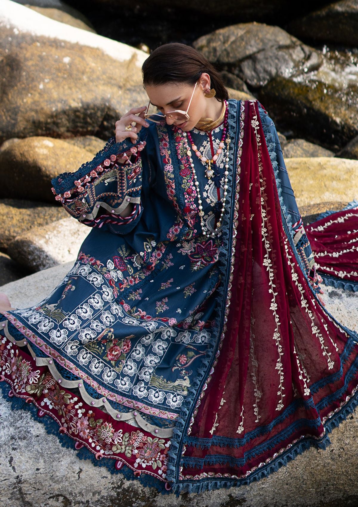 Lawn Collection - Alif - Signature - Luxury - ASL#02 - AYRA