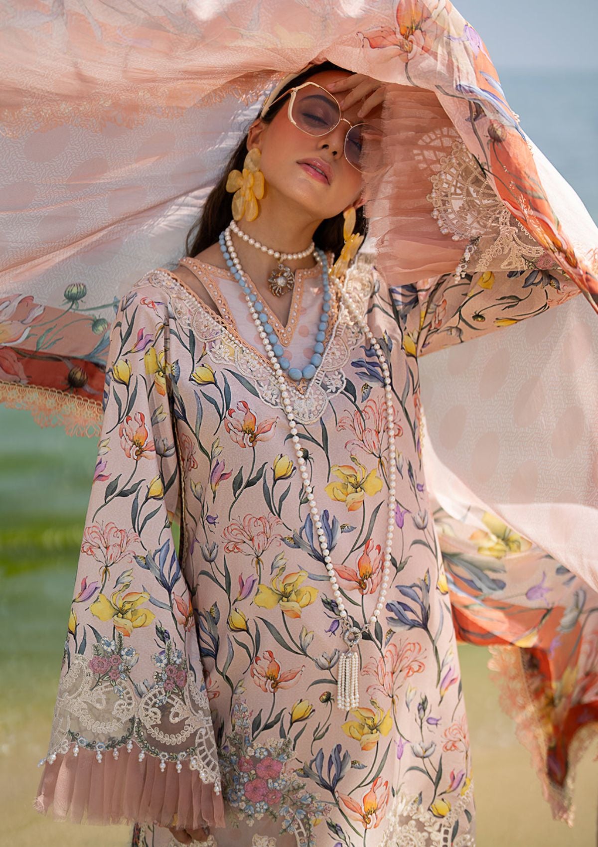 Lawn Collection - Alif - Signature - Luxury - ASL#06 - BLOOMING