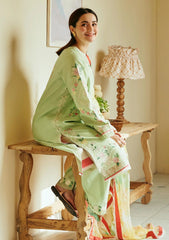 Lawn Collection - Zara Shahjahan - Coco - Unstitched 24 - ZC#4A - MAHAY