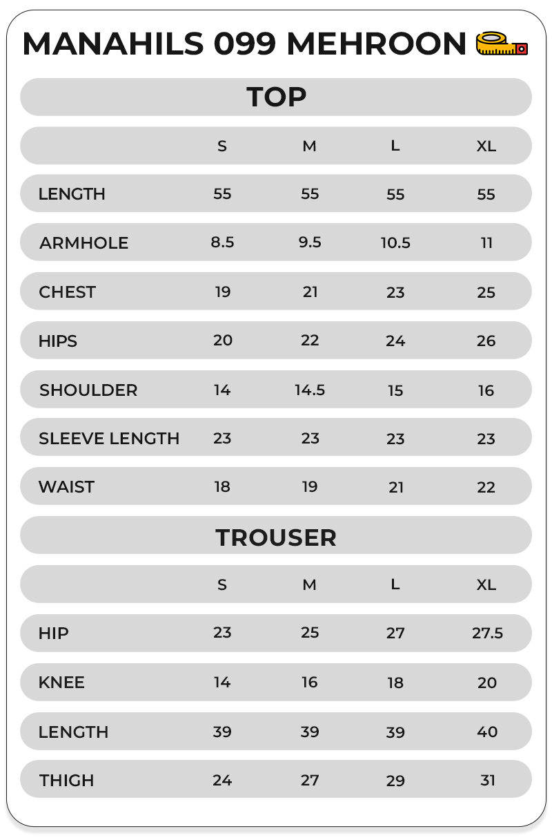 Size Chart Image