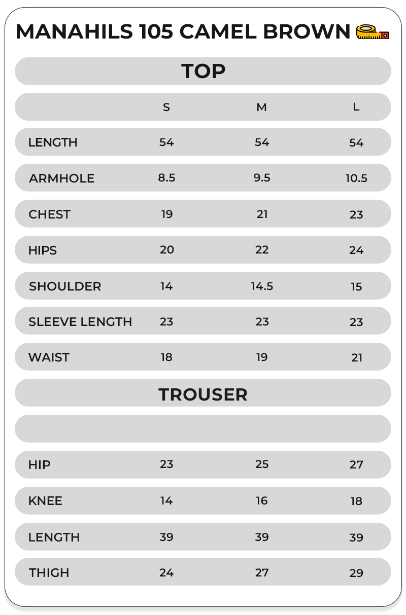 Size Chart Image