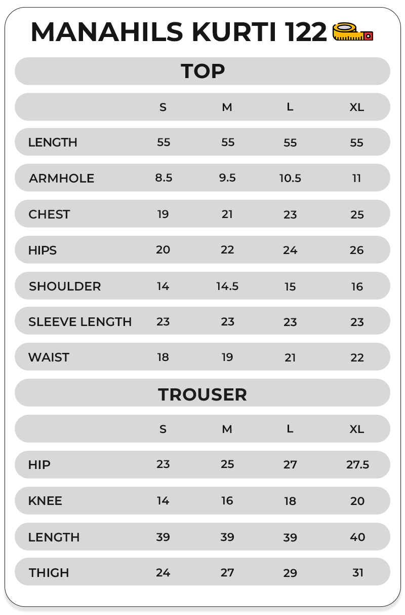 Size Chart Image