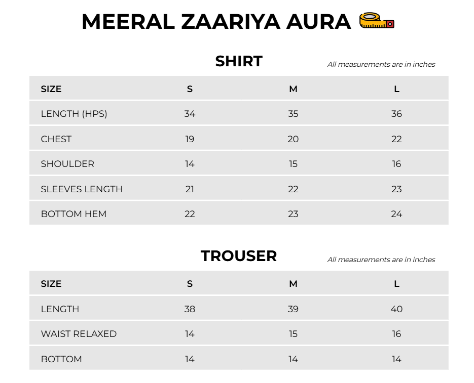 Size Chart Image
