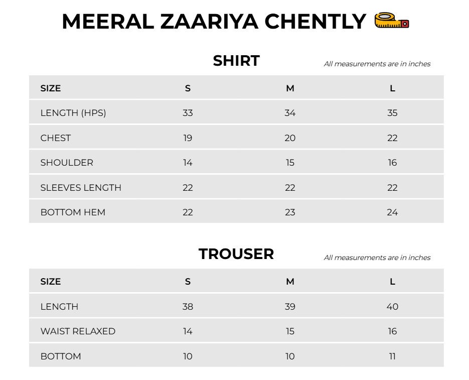 Size Chart Image