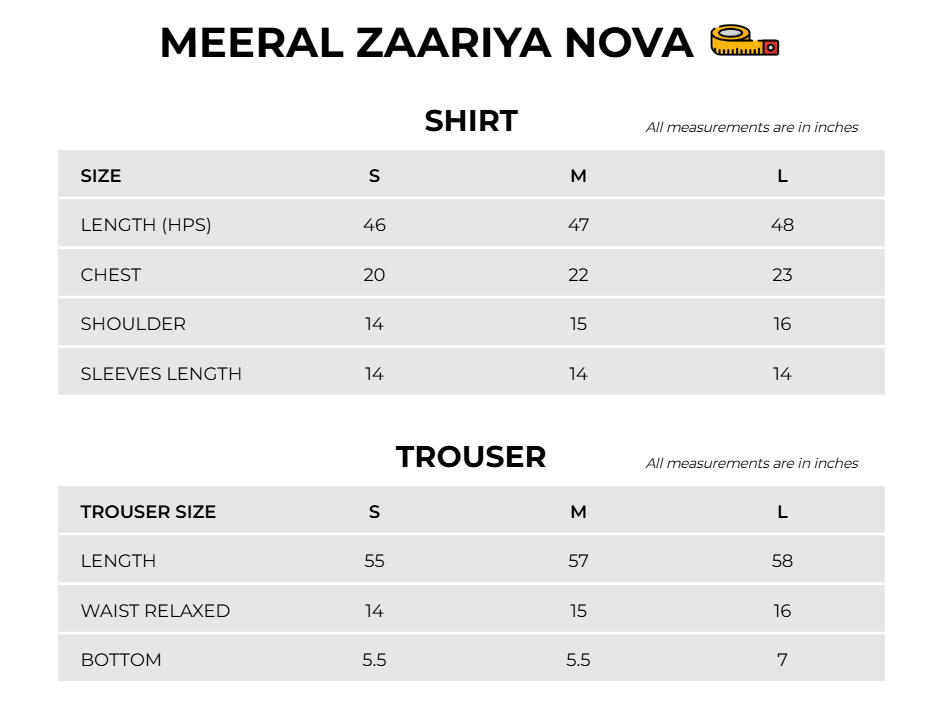 Size Chart Image