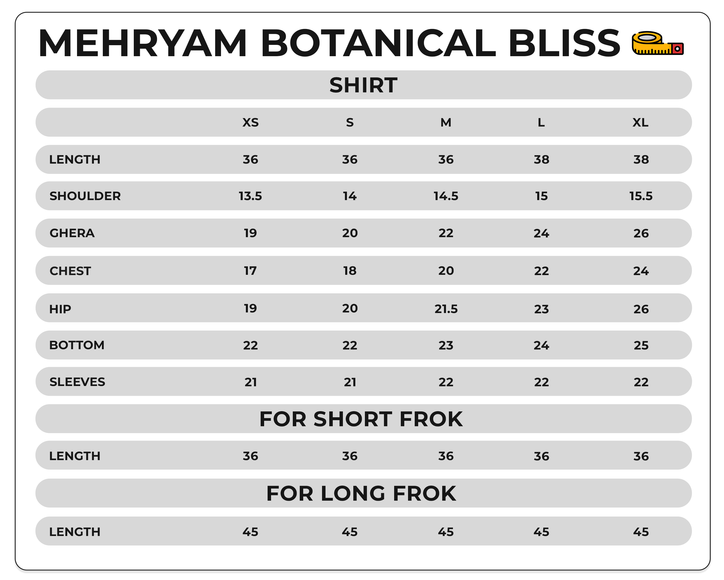 Size Chart Image