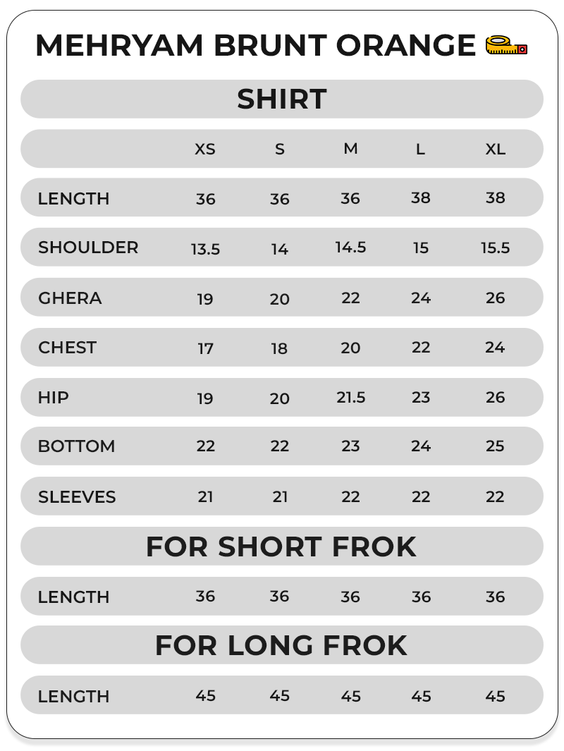 Size Chart Image