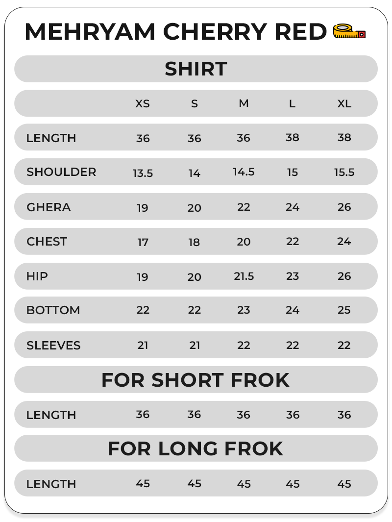 Size Chart Image