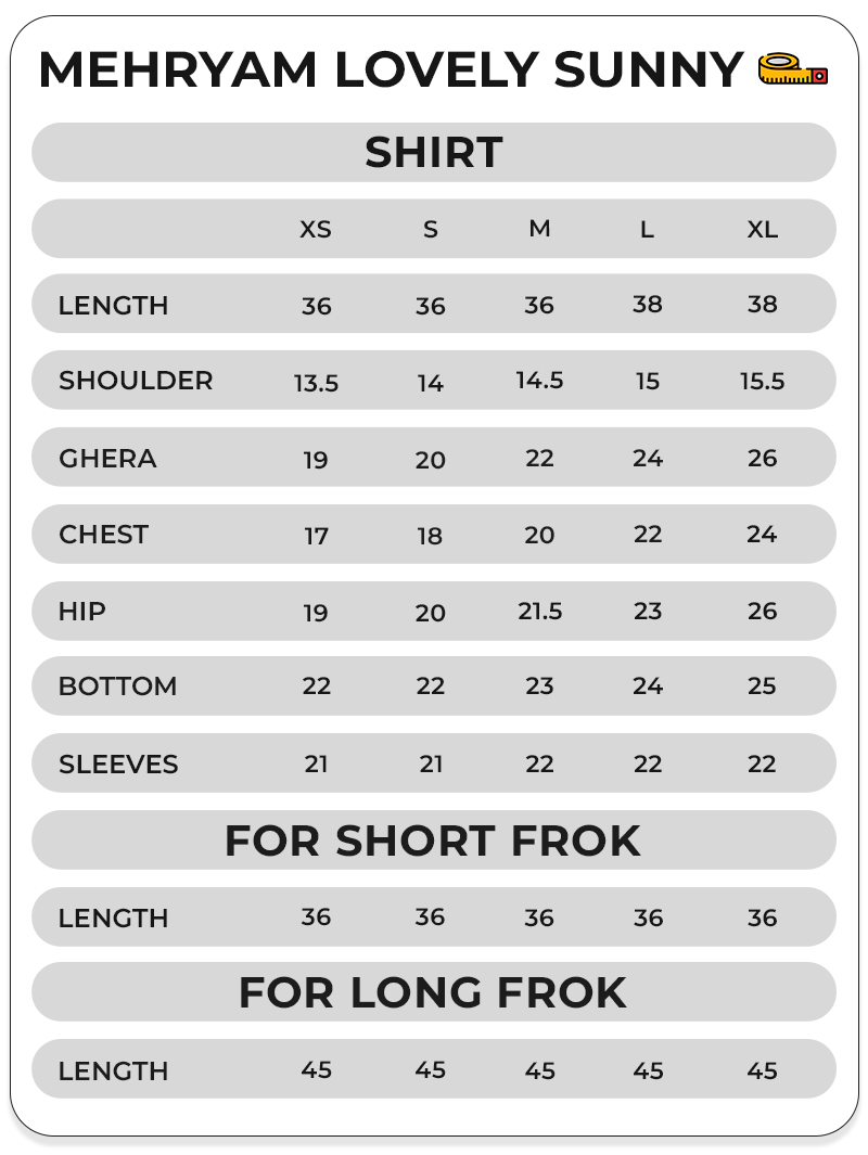 Size Chart Image