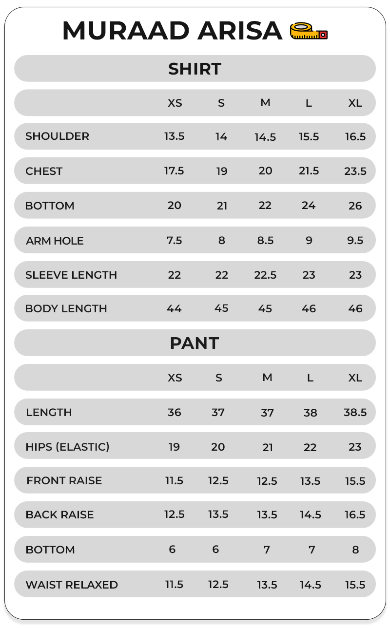 Size Chart Image