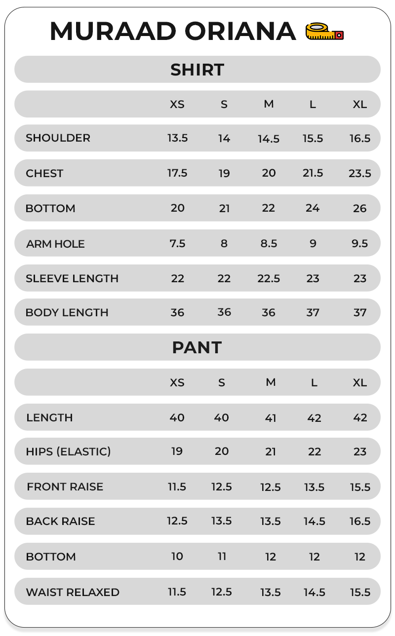 Size Chart Image