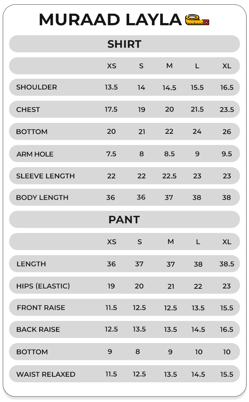 Size Chart Image