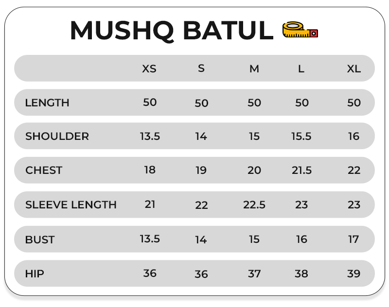 Size Chart Image