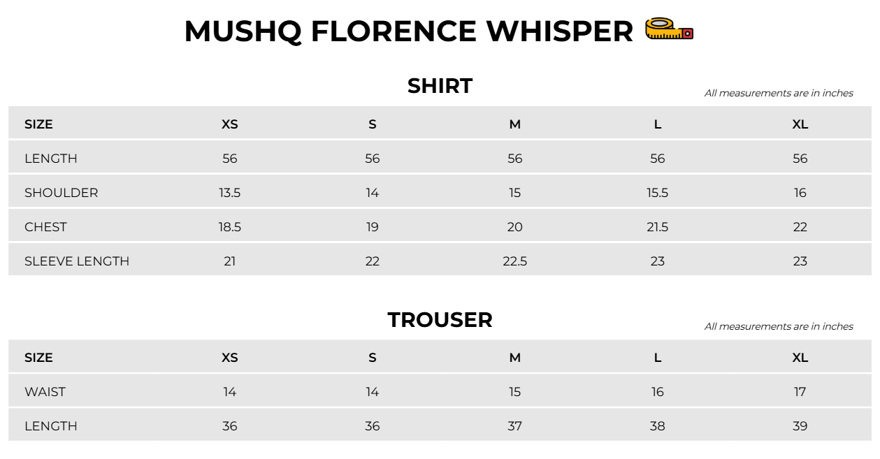 Size Chart Image