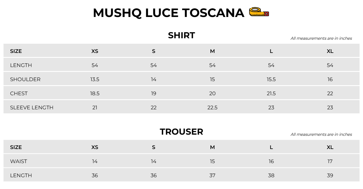 Size Chart Image
