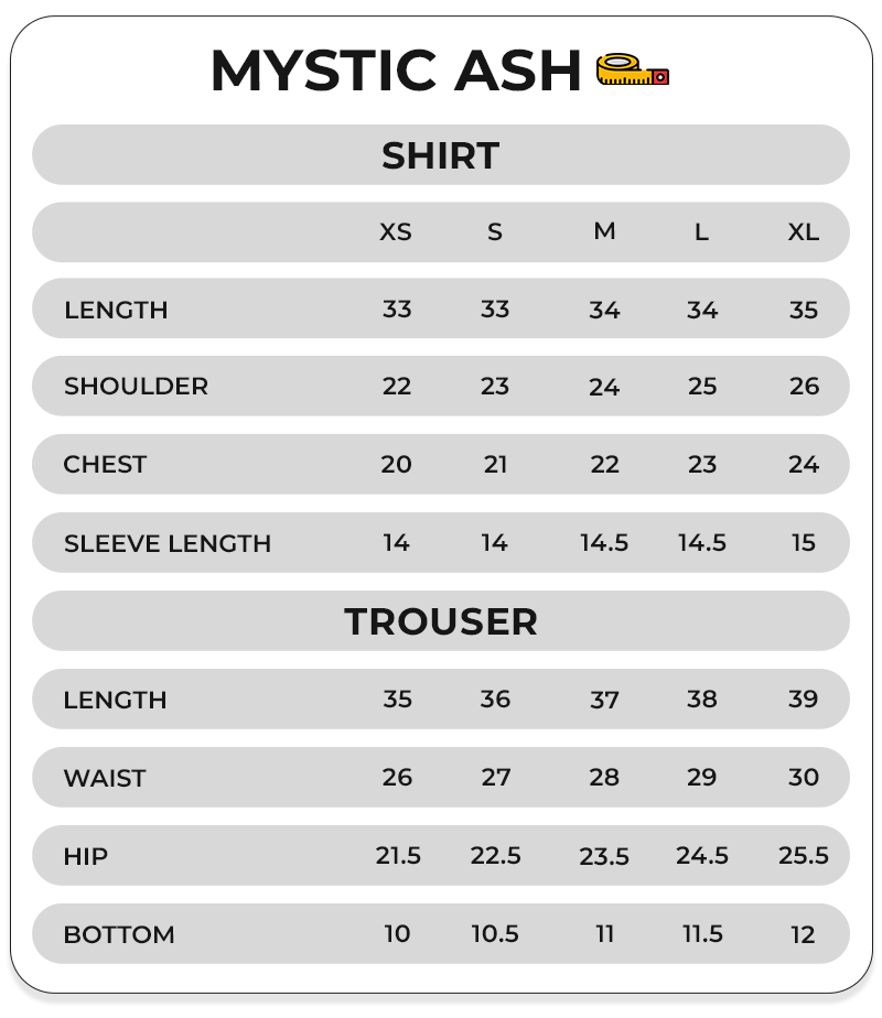 Size Chart Image