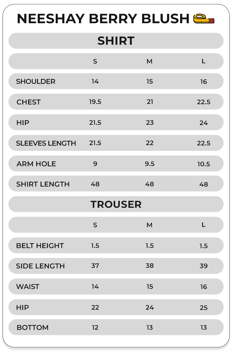 Size Chart Image