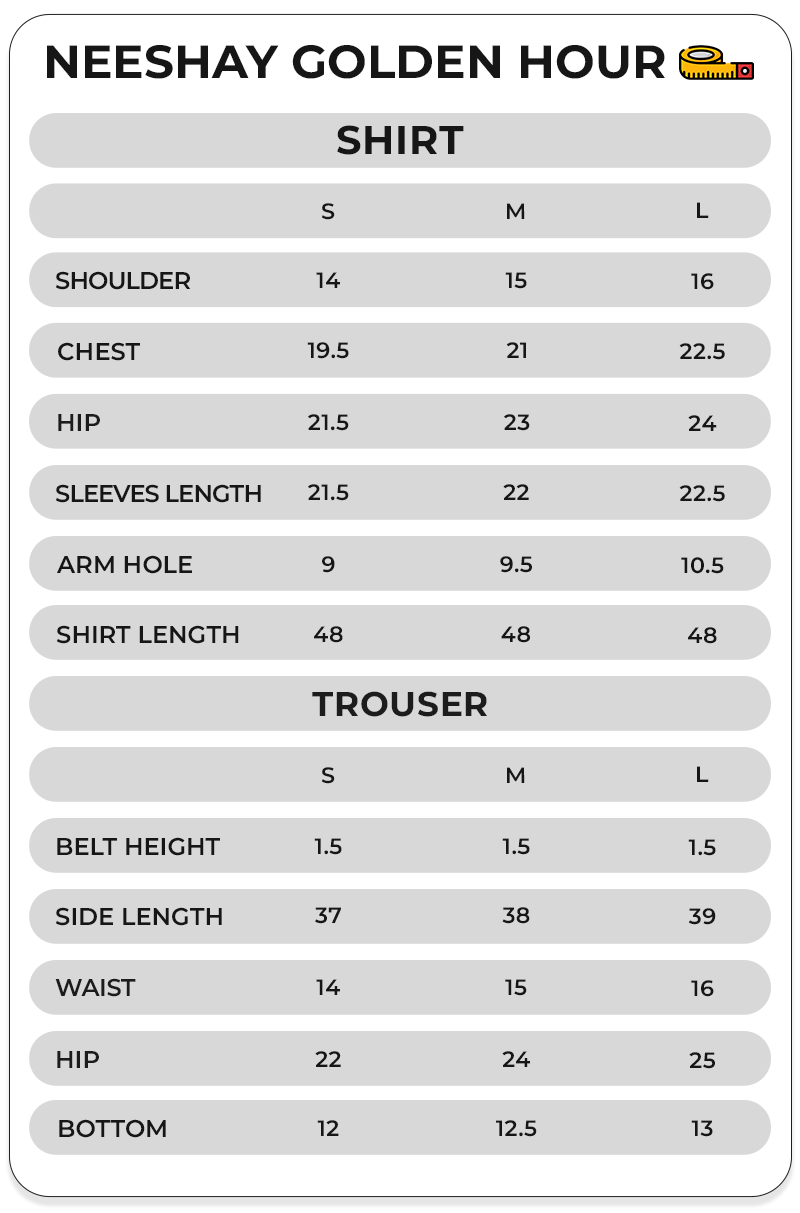 Size Chart Image