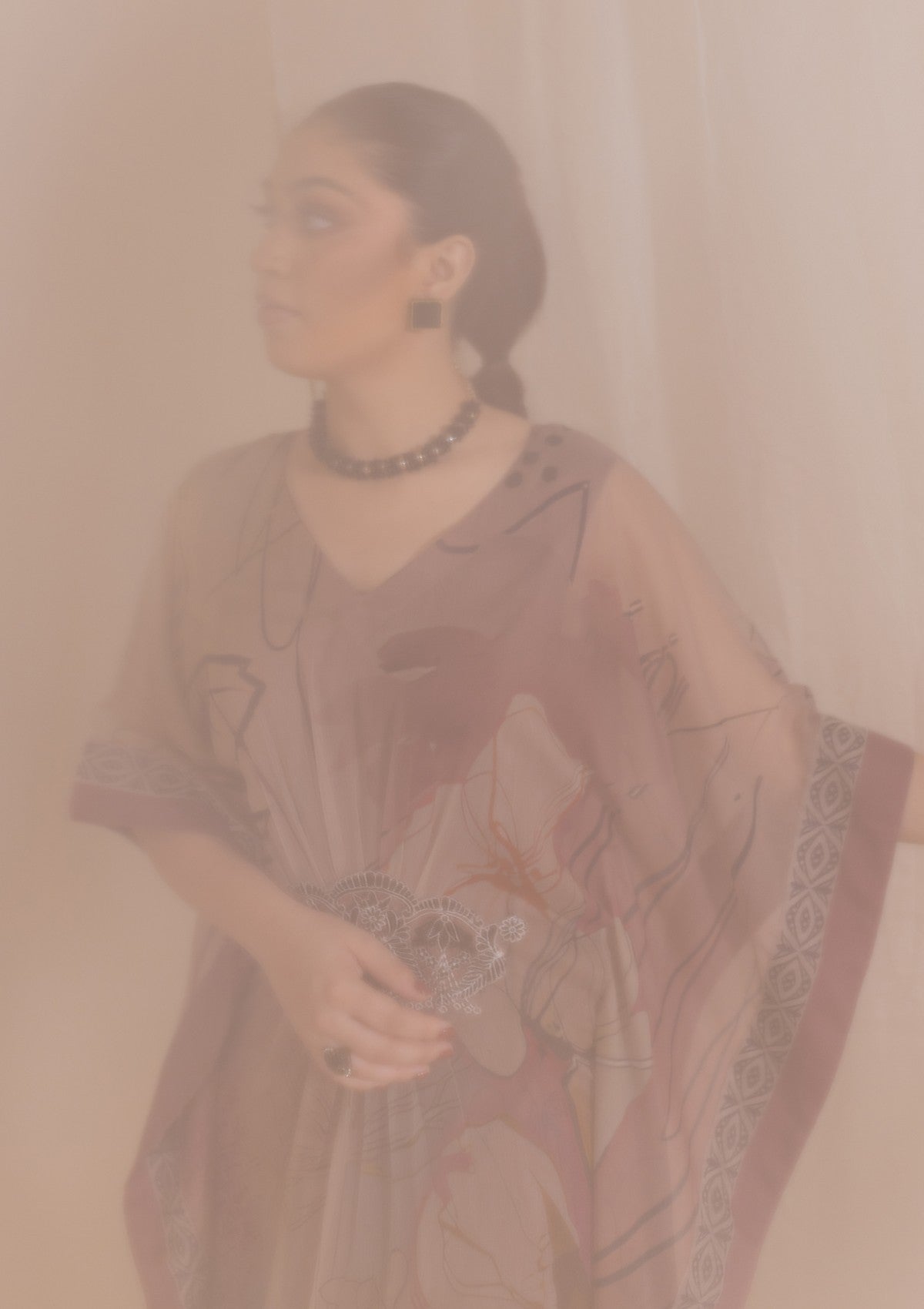 Stitched Collection - Fozia Khalid - Kaftaan - Gloria