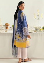 Lawn - Qalamkar - Q Prints 25 - PQ#02 A - Hina