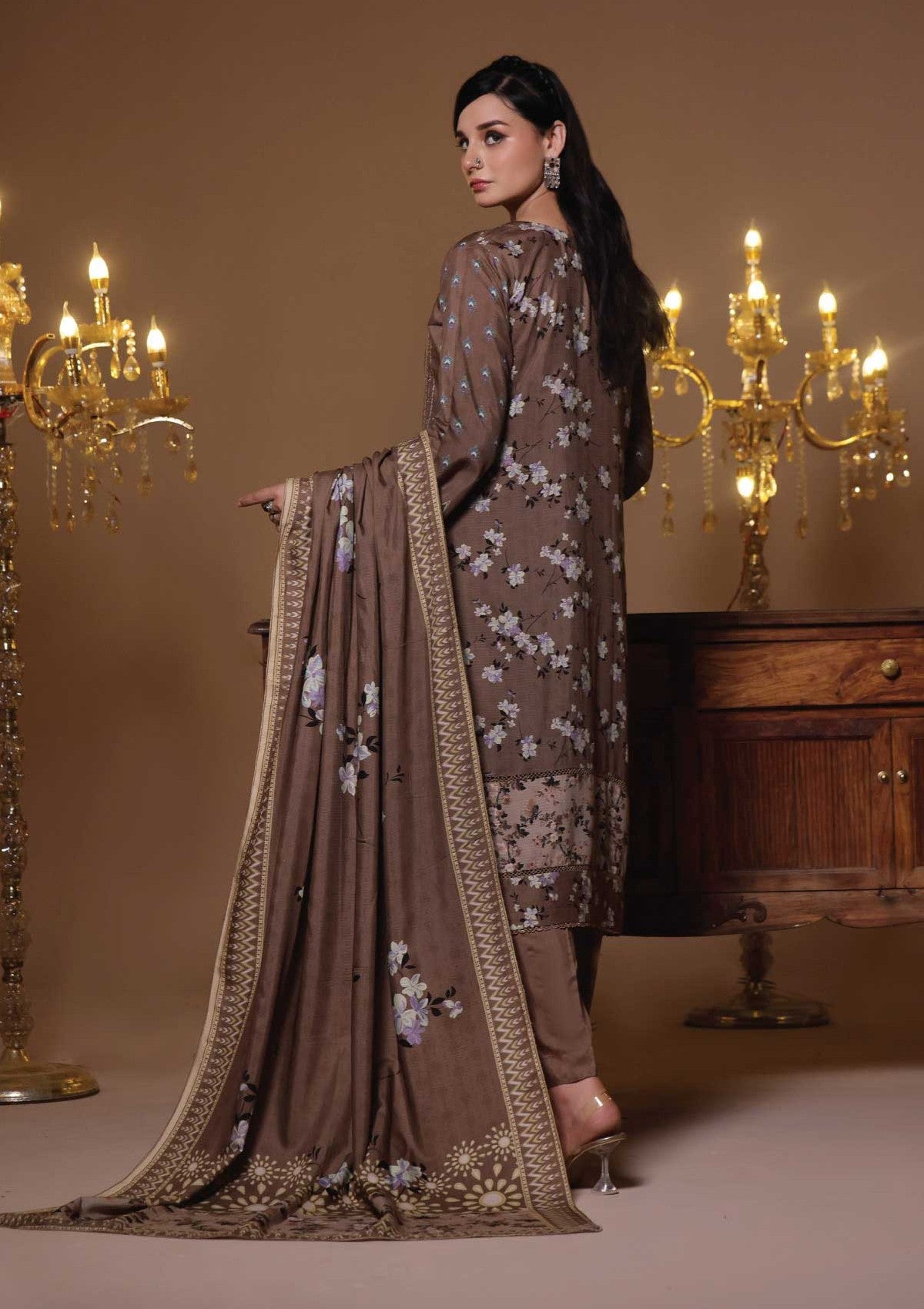 Winter Collection - Dressline - Nashwa - DN24#851 - Brown