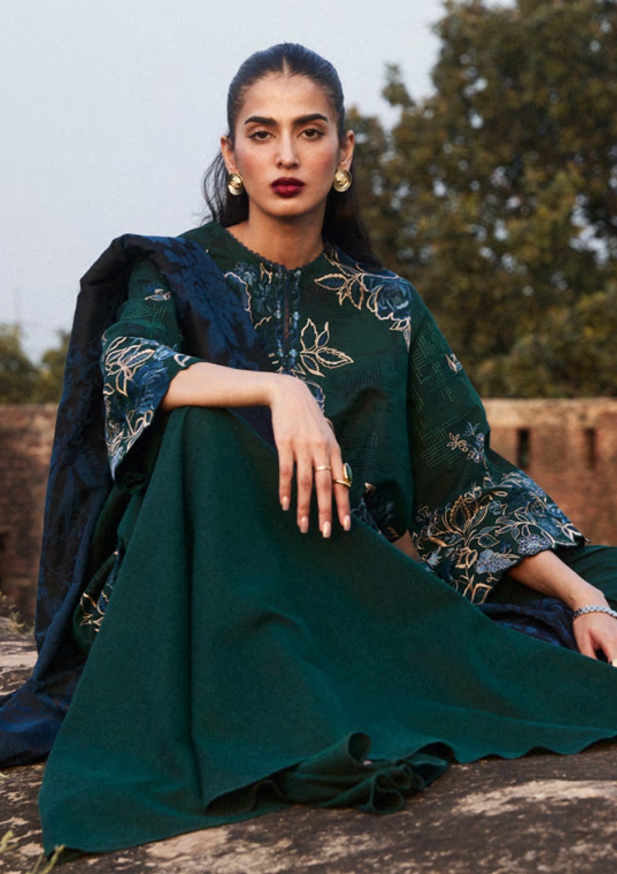 Winter Collection - Zara Shahjahan - Winter Unstitched 24 - D#07