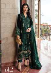 Winter Collection - Maria B - Winter Luxe 24 - MW24#12