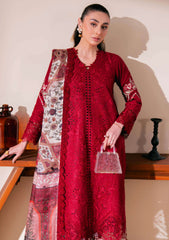 Lawn - Neeshay - Symphony - Luxury 25 - Scarlet