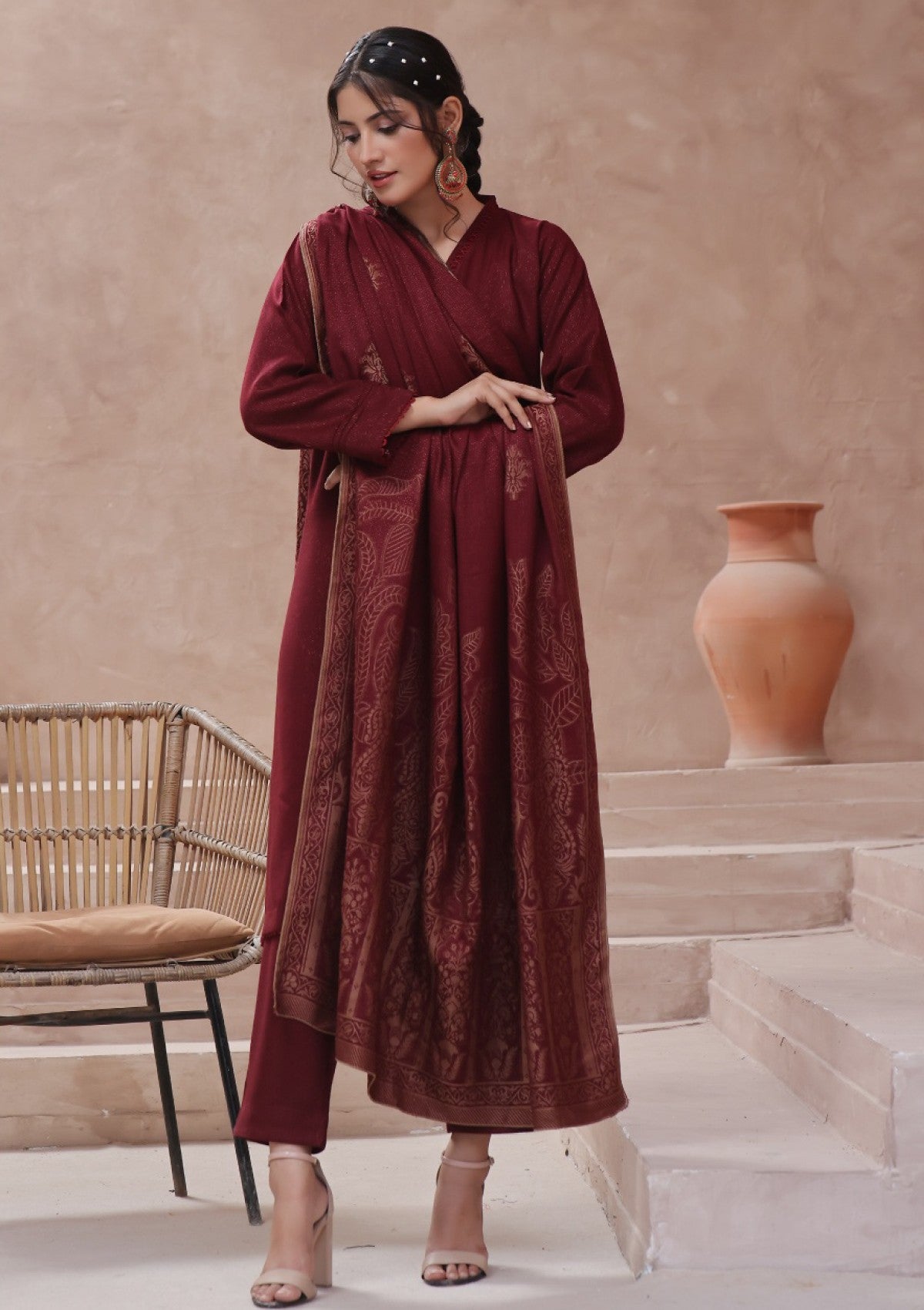 Winter Collection - Dressline - Aubrey - DA24#876 - Maroon