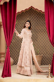 Pret Collection - Manahils - Jal Pari - KURTI-B-006-PEACH