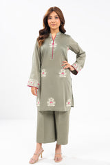 Winter Collection - Al Karam - Unstitched 24 - FW-56.1-24-L GREEN