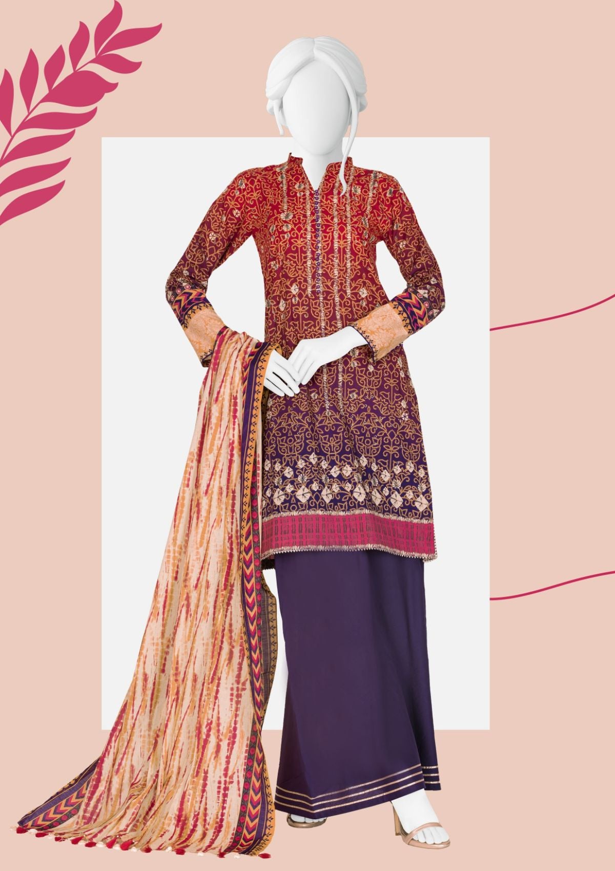 Lawn Collection - Panjnad - Dastaan - PLU24#1111
