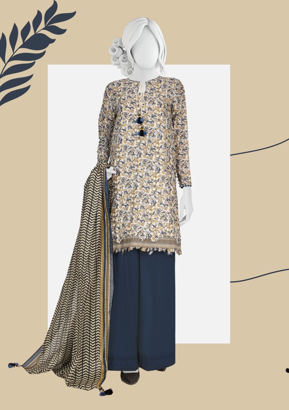 Lawn Collection - Panjnad - Dastaan - PLU24#1115