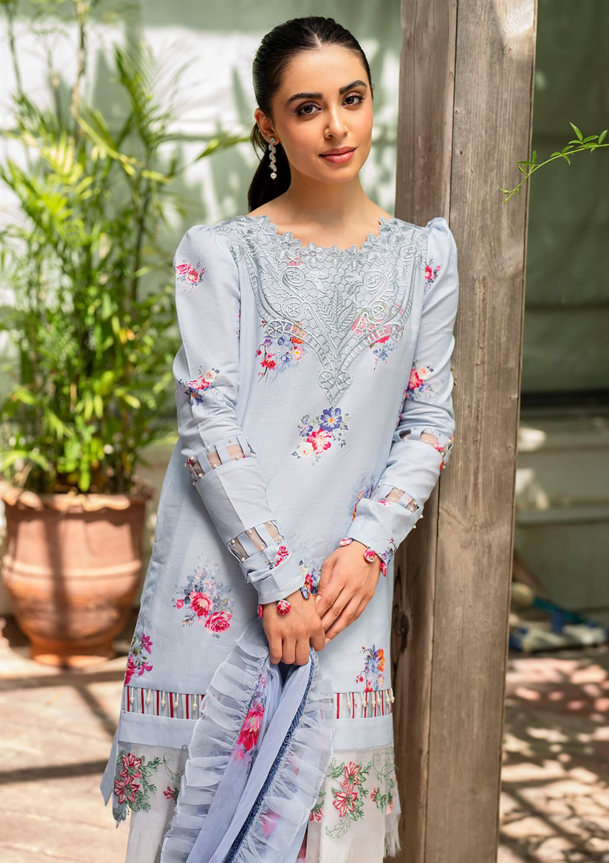 Lawn Collection - Asifa & Nabeel - Meraki Summer Vol 2 - AM24#03 - Pankh