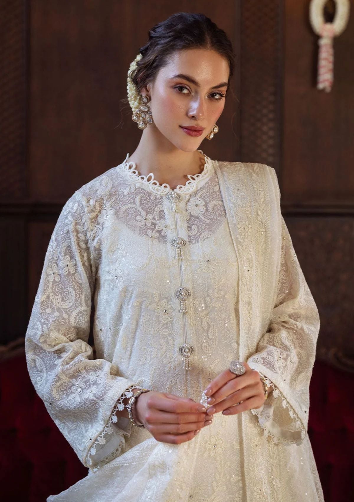 Pret Collection - Mushq - Saughaat Chikankari - LADAN