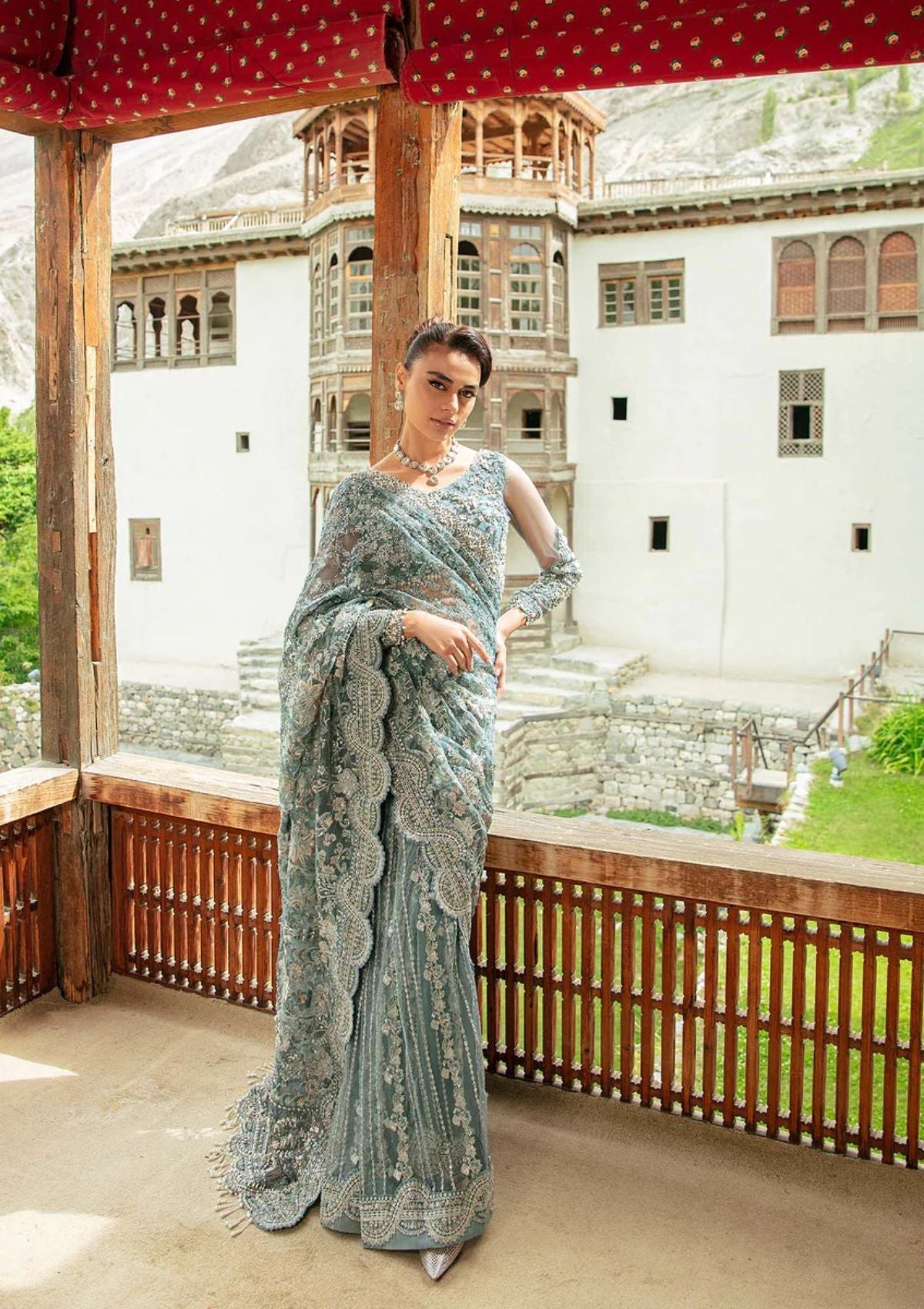 Formal Collection - Maryam Hussain - Marwa - Luxury Formals - RESHAM
