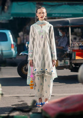 Lawn Collection - Roheenaz - Taneez - RT24#01 - B - Darya