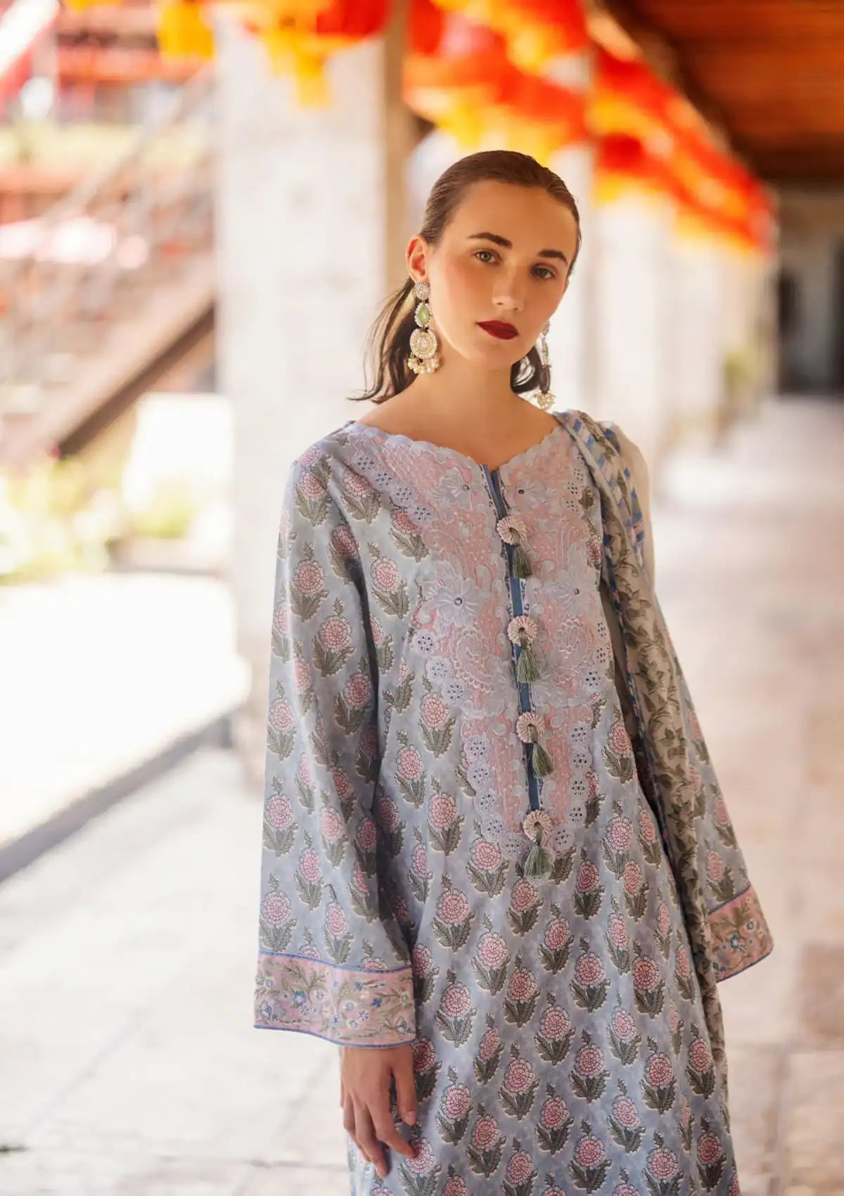 Lawn Collection - Roheenaz - Taneez - RT24#10 - B - Mahnaz