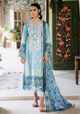 Lawn Collection - Roheenaz - Flora - Printed - RNP#1B - Azure