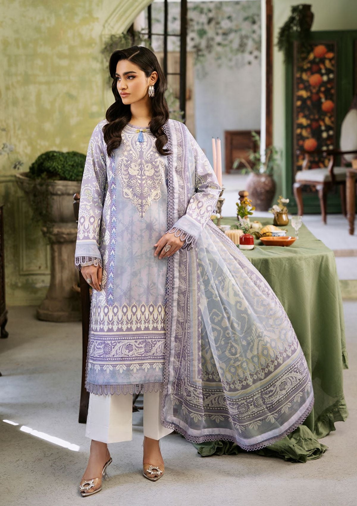 Lawn Collection - Roheenaz - Flora - Printed - RNP#2B - Lumina