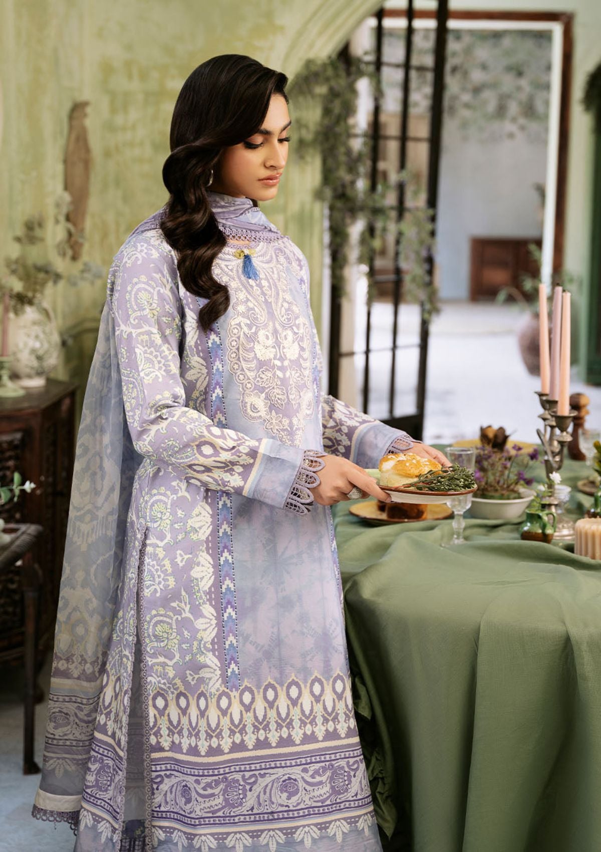 Lawn Collection - Roheenaz - Flora - Printed - RNP#2B - Lumina