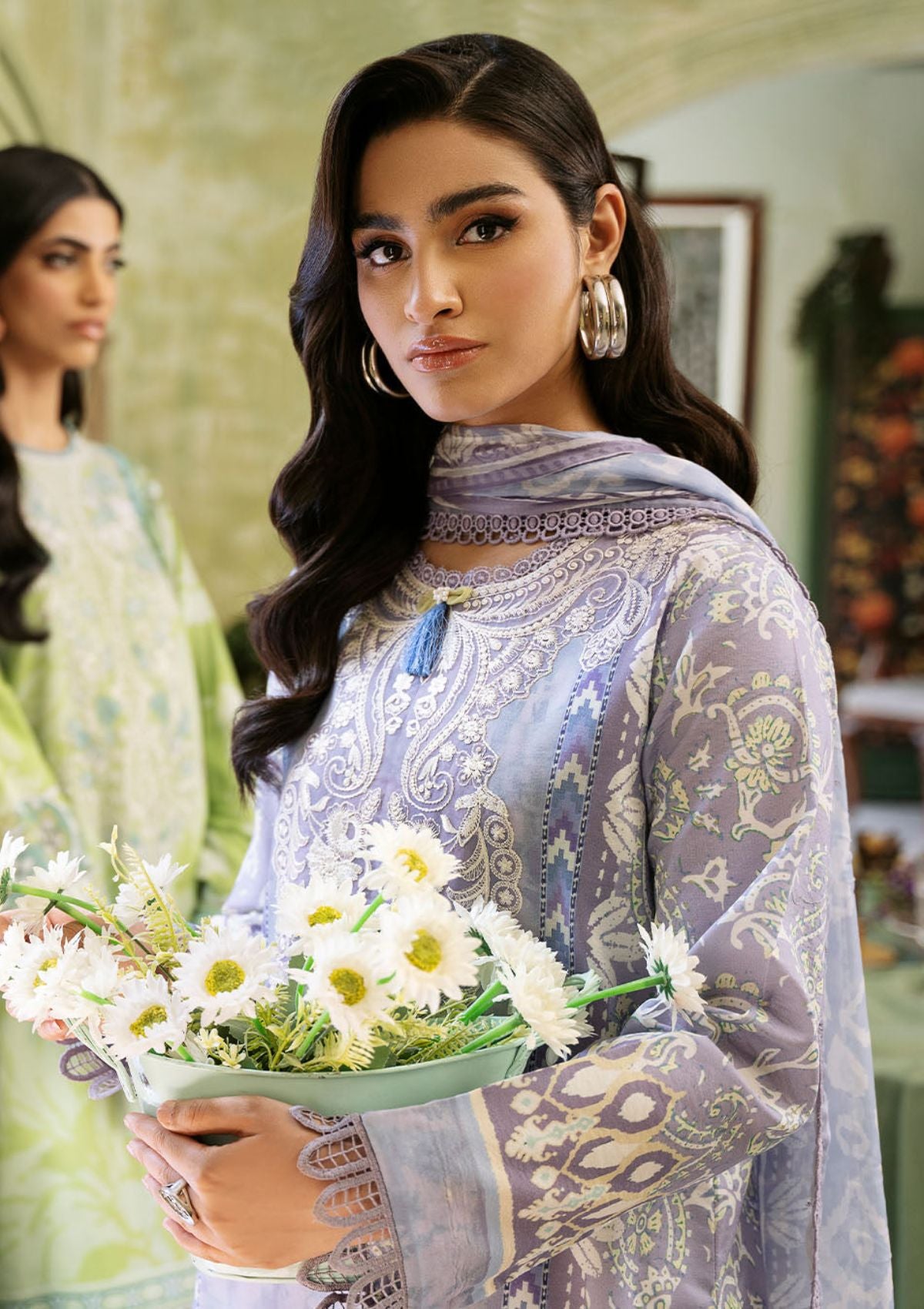 Lawn Collection - Roheenaz - Flora - Printed - RNP#2B - Lumina