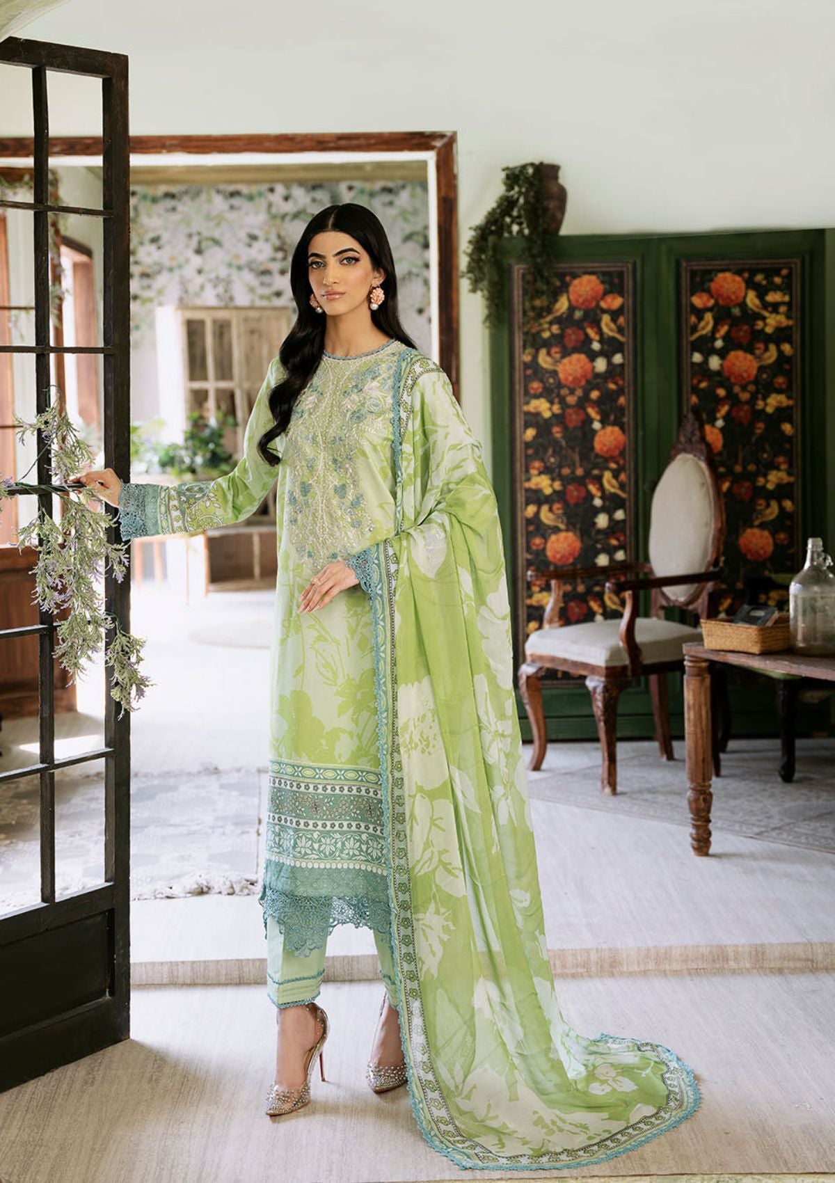 Lawn Collection - Roheenaz - Flora - Printed - RNP#5B - Euphoria