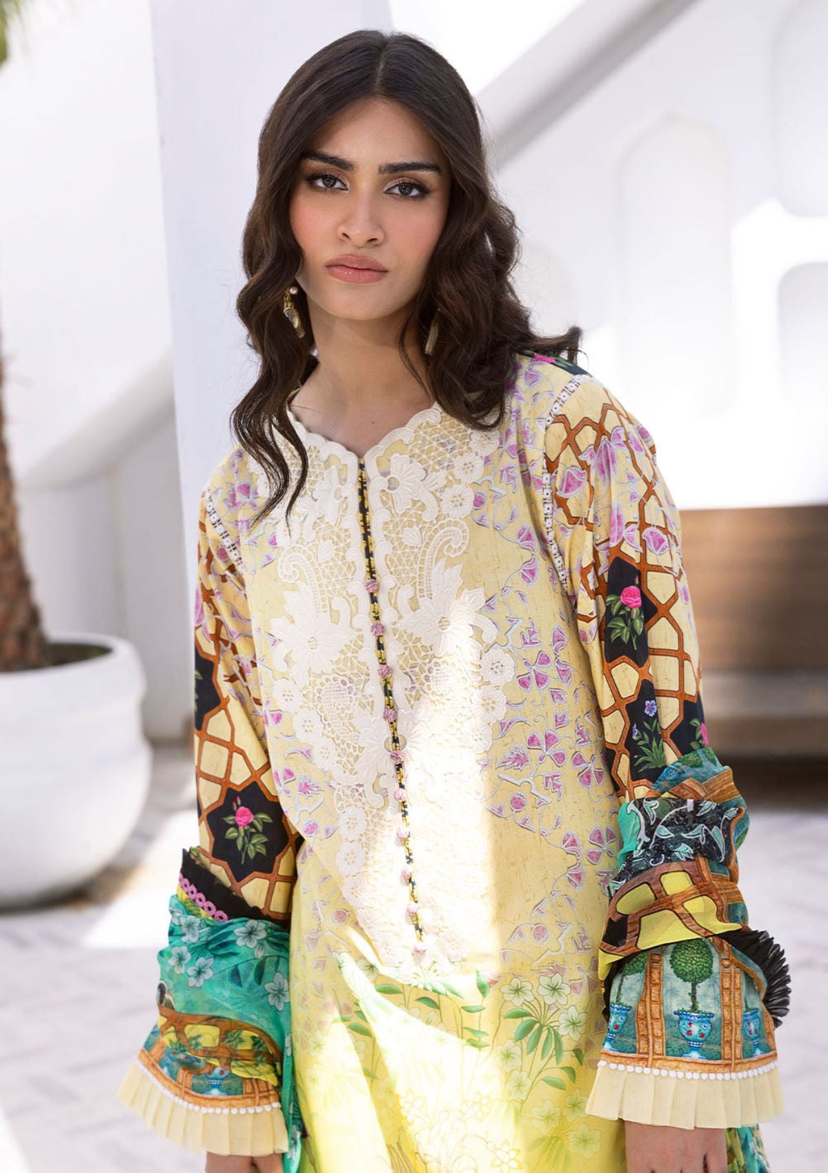 Lawn Collection - Roheenaz - Leya - 2a - Seaside Serenade