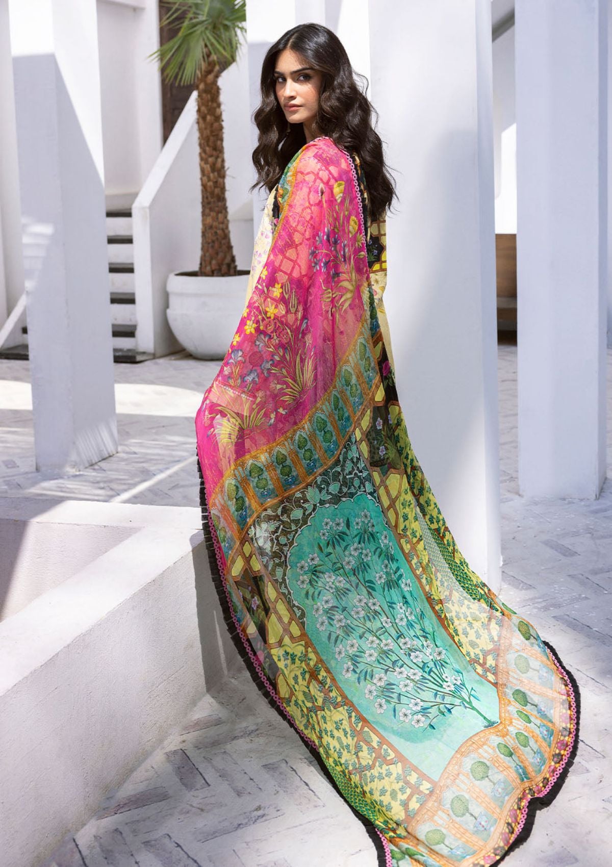 Lawn Collection - Roheenaz - Leya - 2a - Seaside Serenade