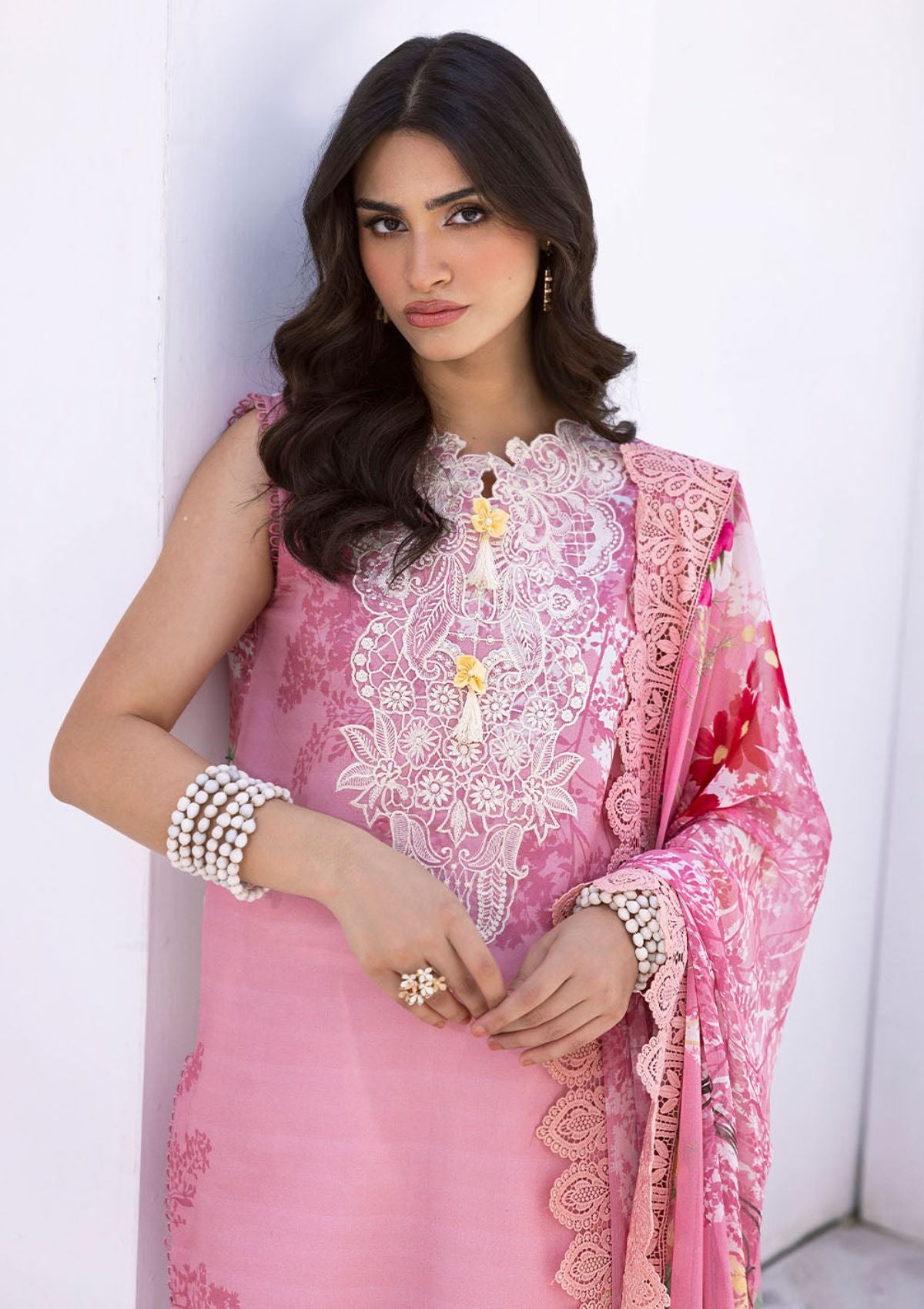 Lawn Collection - Roheenaz - Leya - 5b - Coral Cove