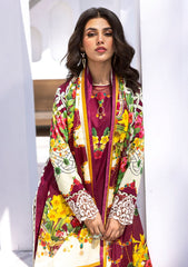 Lawn Collection - Roheenaz- 9a - Leya - Driftwood Delight