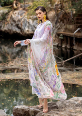 Lawn Collection - Roheenaz - Dahlia - DEL24#03 - B - Iris