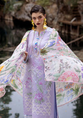 Lawn Collection - Roheenaz - Dahlia - DEL24#03 - B - Iris