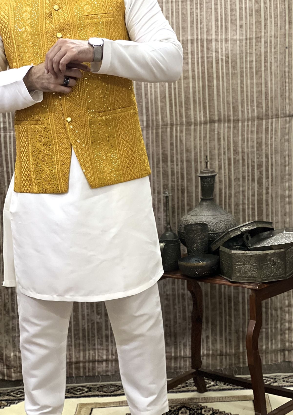 Stitched Collection - T-Mark Apparel - Waistcoat Suit - RWT - 1090